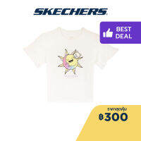 Skechers สเก็ตเชอร์ส เสื้อยืดแขนสั้นเด็กผู้หญิง Girls Short Sleeve Tee - L322G017-0074