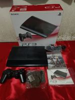 Playstation 3 Super Slim ความจุ 500gb+HDD 500gb สีดำ งานกล่อง เครื่องแปลงแล้ว หัวอ่านใช้งานได้ปกติ