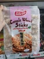 Cereal wheat sticks ธัญพืชอัดแท่ง ตรา Tata eat หอม อร่อย แคลอรีต่ำ ทานเล่นได้ทุกที่ทุกเวลา ขนาดบรรจุ 400 กรัม