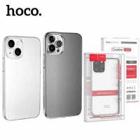 Hoco 15promax เคสใส เกรดPremium นิ่ม บิดได้ จับกระชับ ไม่เหลือง iphone15 i15pro i15promax i15plus