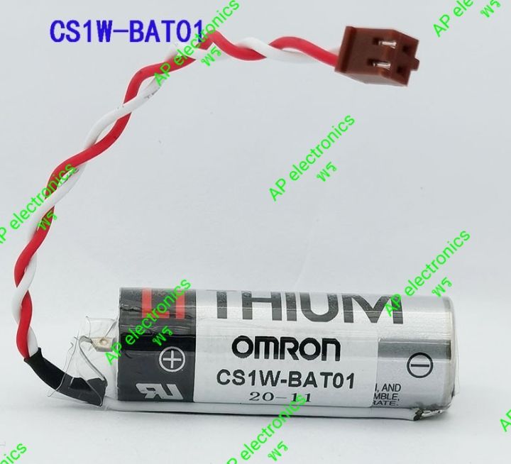 แบตเตอรี่-cs1w-bat01-omron-ขั้วสีน้ำตาลเล็ก3-6v-2600mah-lithium-plc-battery-ของใหม่-ราคาไม่รวม-vat-ก่อนเปิดสินค้าถ่ายวีดีโอทุกครั้ง-ไม่ถ่ายเป็นหลักฐานทางร้านขออนุญาติไม่รับผิดชอบนะครับ-สินค้ามีประกัน-