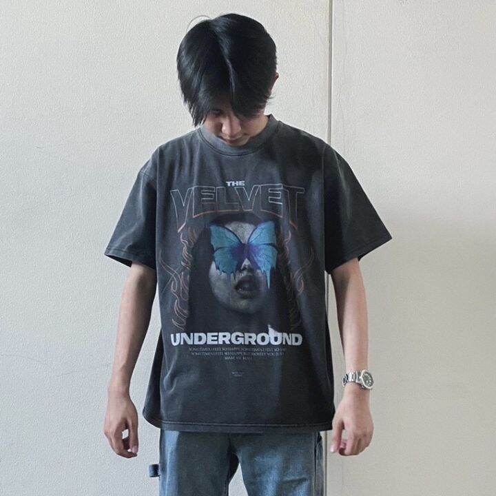 theboy-underground-vintage-เสื้อยืดวินเทจทรงโอเวอร์ไซส์