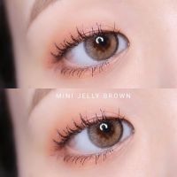 Mini Jelly brown คอนแทคเลนส์เท่าตาจริง