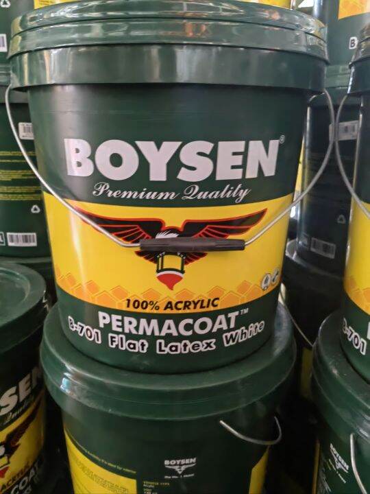 boysen flat latex gloss latex semi gloss latex 16Lt | Lazada PH