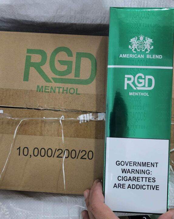 RGD MENTHOL AMERICAN BLEND FULL FLAVOR / REAM | Lazada PH