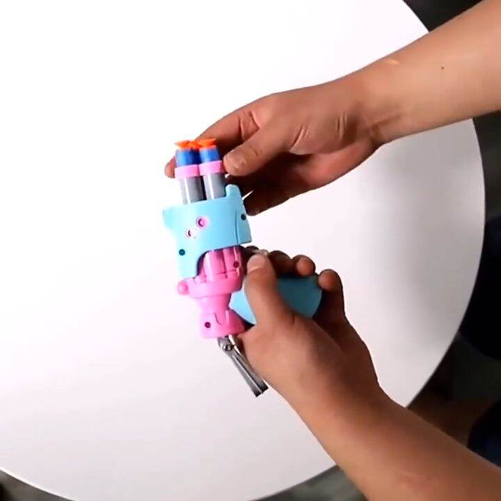 Sponge Bullet Soft Bullet Gun Children's Toy Gun Manual Foam Bullet