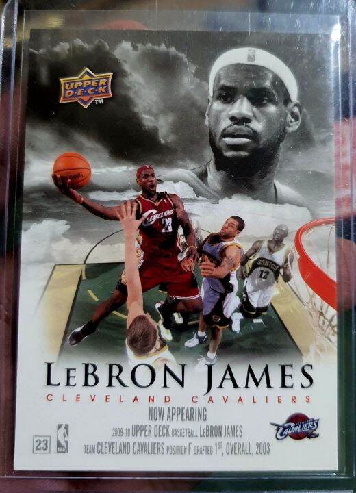 upper deck lebron james card