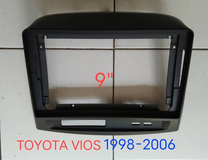 หน้ากากวิทยุ TOYOTA VIOS 1998-2006 สำหรับเปลี่ยนจอ Android 9