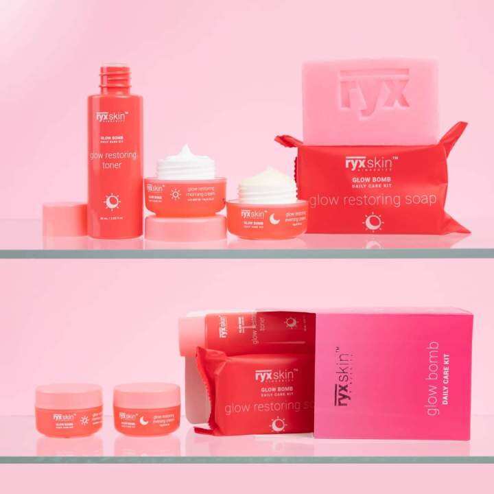 RYX GLOW BOMB Clear Bomb V3.0 Advanced Exfoliating Kit Lazada PH