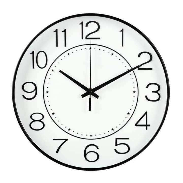 Wallclock home Decor 8 inches Lazada PH