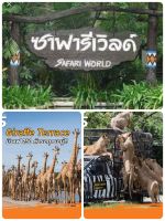 บัตรซาฟารีเวิลด์ Safari World เข้าได้ทั้ง 2โซนราคาถูก