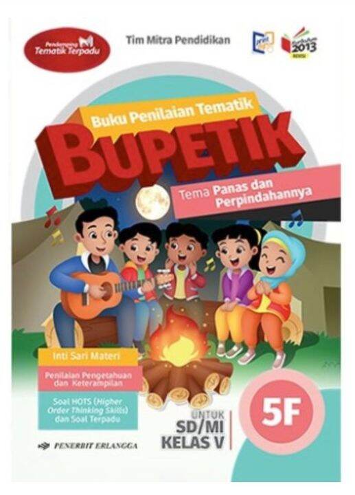 Buku Penilaian Tematik BUPETIK Kelas 5 SD F G H I Semester 2 Satuan ...