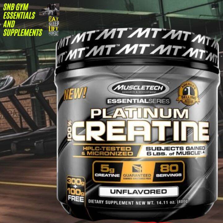 Muscletech Platinum 100% Creatine 80 servings 9-2025 exp. | Lazada PH