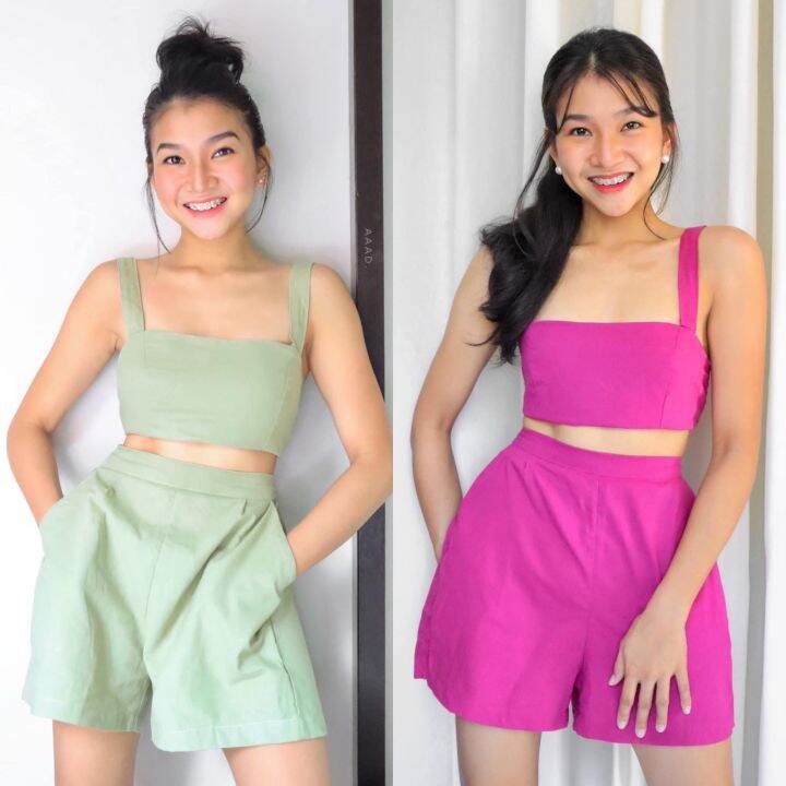 BASIC MANILA Atasha Linen Coordinates Lazada PH