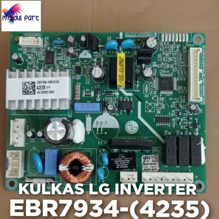 MODUL PCB KULKAS LG INVERTER 2 PINTU EBR4235 ORIGINAL LG | Lazada Indonesia