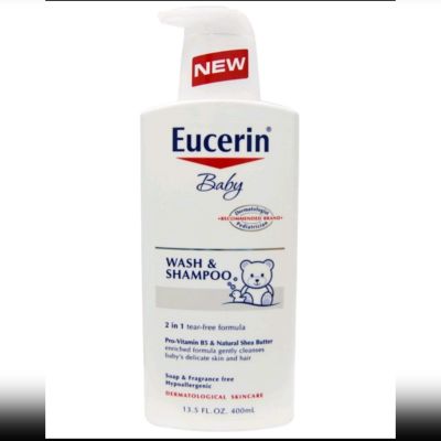 Eucerin baby wash &amp; shampoo lotใหม่ จากอเมริกา