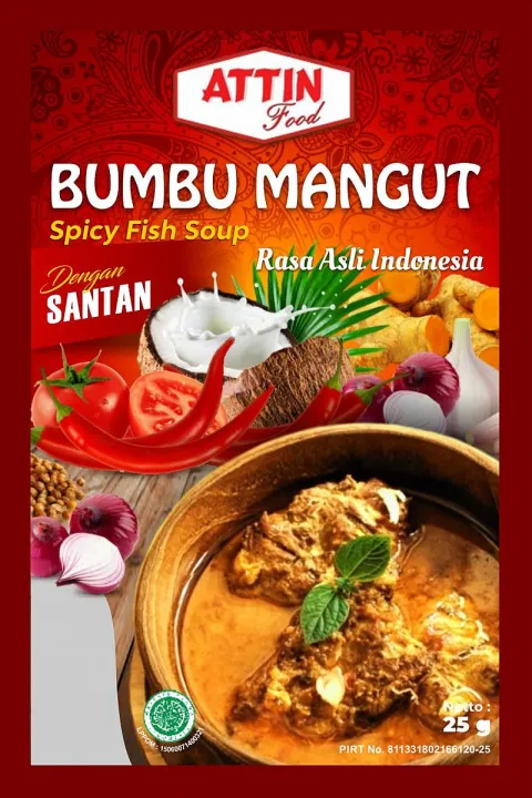 Bumbu Mangut Siap Pakai 25 gr by Attin Food