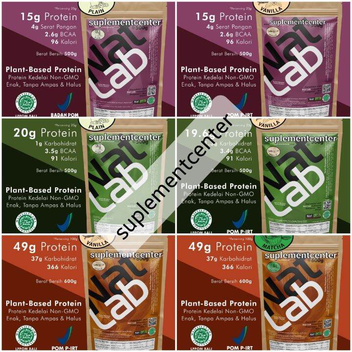 Natlab soy protein All Variant Original Protein Isolate Diet Gainer ...