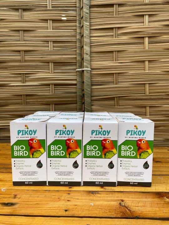 PIKOY Vitamins Bio Bird (60ml/15ml) Lazada PH