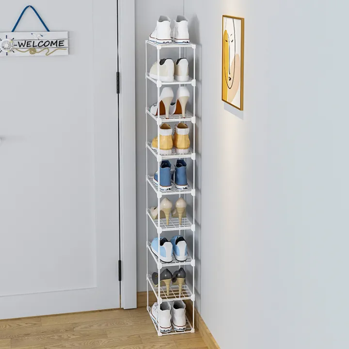 Simple Door Small Baby Shoe Rack Children's Small Narrow Entry Super