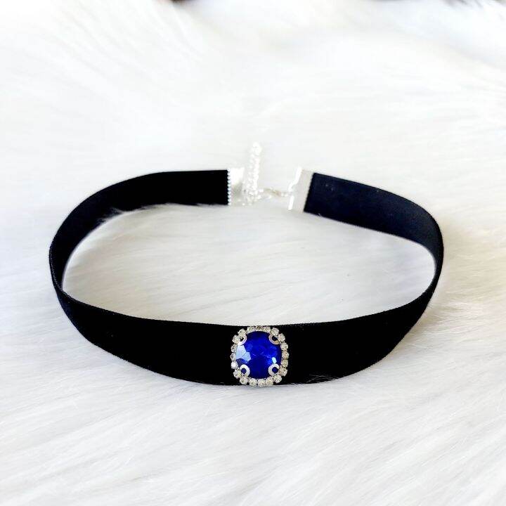 Cinderella choker velvet black necklace girls fashion accessories ...