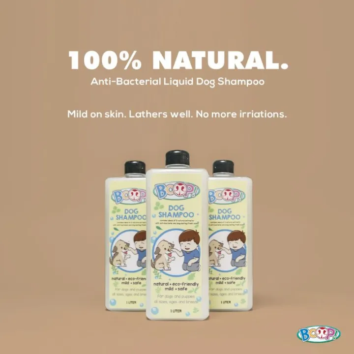 Boop Eco Friendly Dog Shampoo 500ML Lazada PH