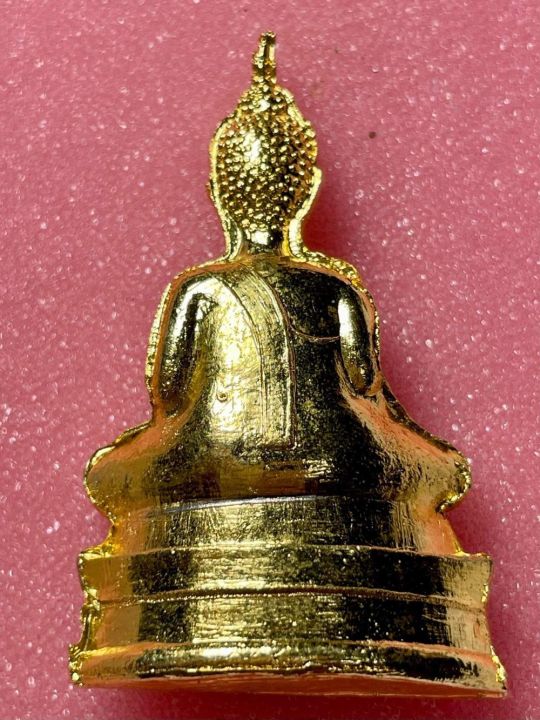 รูปเหมือนปั๊มหลวงพ่อพระใส-กะไหล่ทอง-องค์ค่อนข้างเขื่อง-amulet