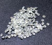 Moissanite 2mm หินยอดเยี่ยมรอบตัด D color IF Very high quality and free from inclusion