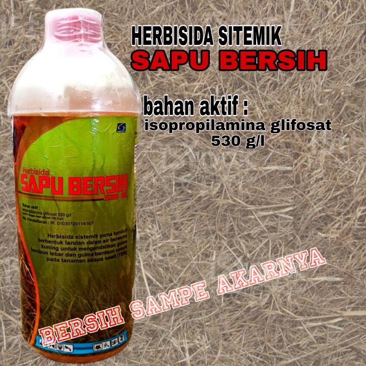 Herbisida Sampe Akar Sapu Bersih Isopropilamina Glisofat Lazada