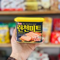 Lotte Luncheon Meat แฮมกระป๋องเกาหลี 340 กรัม รสดั้งเดิม จำนวน 1 ชิ้น