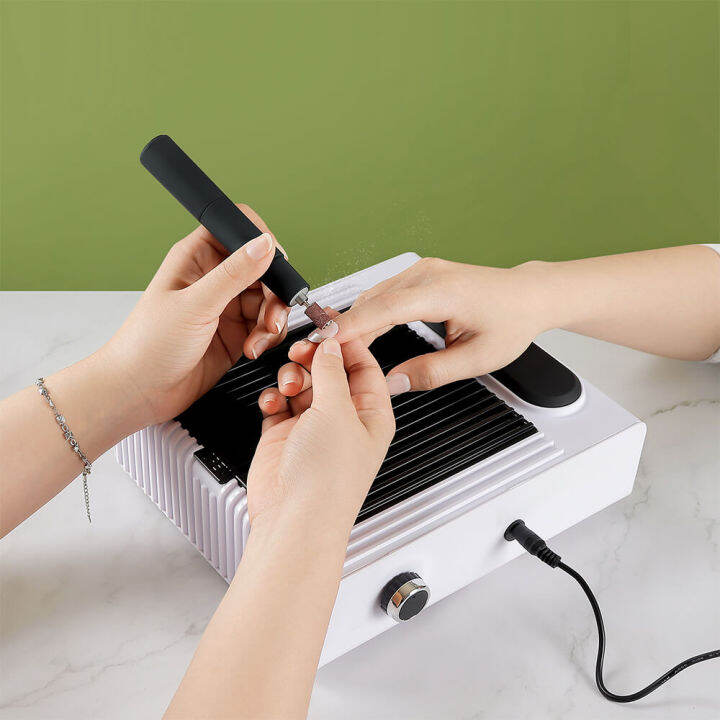 foreverlily Nail Dust Collector Vacuum Big Suction Large Panel Tools