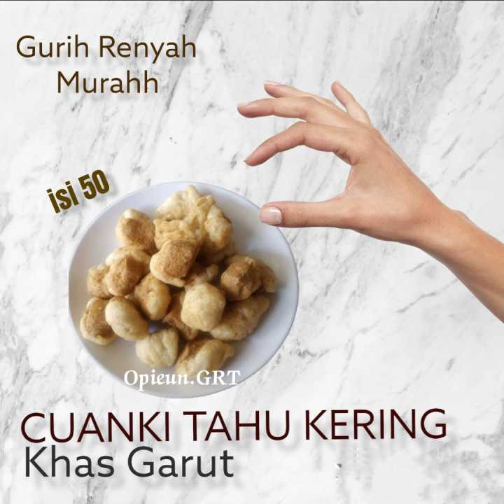 Cuanki Tahu Kering Isi 50 Makanan Khas Garut Topping Baso Aci Lazada