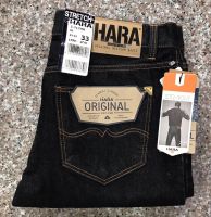 ( ป้าย 33 )? HARA  13.5 Oz กางเกงยีนส์ขายาวผู้ชาย สียีนส์ ผ้าไม่ยืด ของแท้จาก 100%