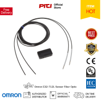 Omron E32-T12L Sensor Photoelectric Fiber Optic ระยะตรวจจับ 350, 700 มม ชนิด Through-beam. อุปกรณ์ตรวจจับวัตถุออมรอน