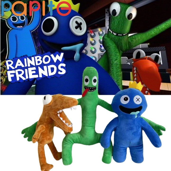 Rainbow Friends Stuffed Animals, Rainbow Friends Plush Green