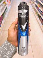 สเปรย์ระงับกลิ่นกาย REXONA MEN motion-sense สูตร COBALT DRY  200 ml. ให้การปกป้องกลิ่นกาย48 ชม. ไม่มี alcohol