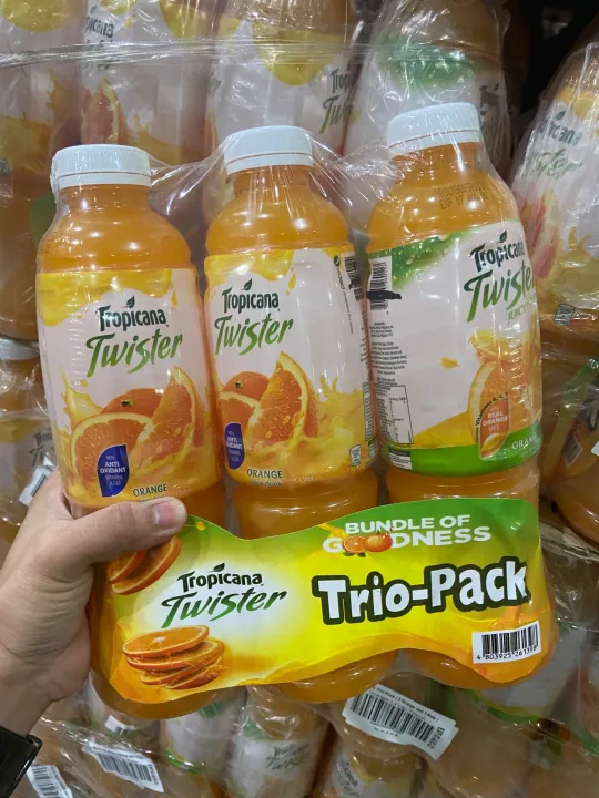 Tropicana Twister Orange Juice Triple Pack Lazada Ph 6972