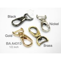 อะไหล่กระเป๋า BA A4313 จำนวน 2 ขิ้น งาน DIY ตะขอก้ามปู ตะขอคอหมา lobster clasp snap hook 2 piece