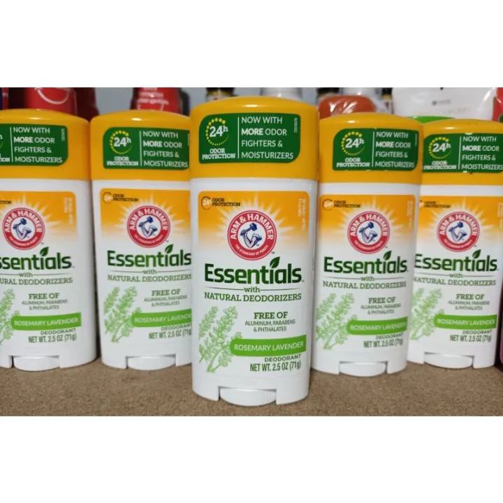 ARM & HAMMER Essentials Deodorant Fresh Rosemary Lavender Solid Oval