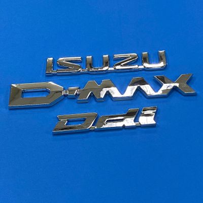 โลโก้* ISUZU D-MAX Ddi , ติดท้ายกระบะ ISUZU   D-max 2012-2019 ราคาต่อชุด ( มี 3 ชิ้น )
