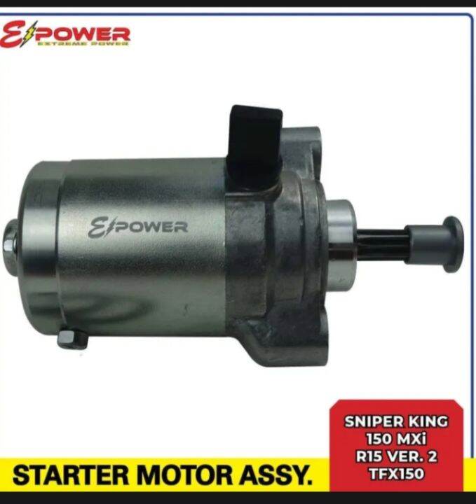 SNIPER 150/TFX150 STARTER MOTOR E POWER | Lazada PH