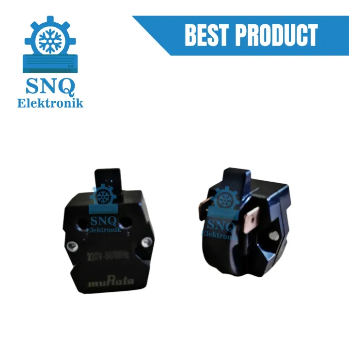 PTC Relay kulkas 2 pin kiri dan kanan / Riley kulkas 2 kaki kiri dan