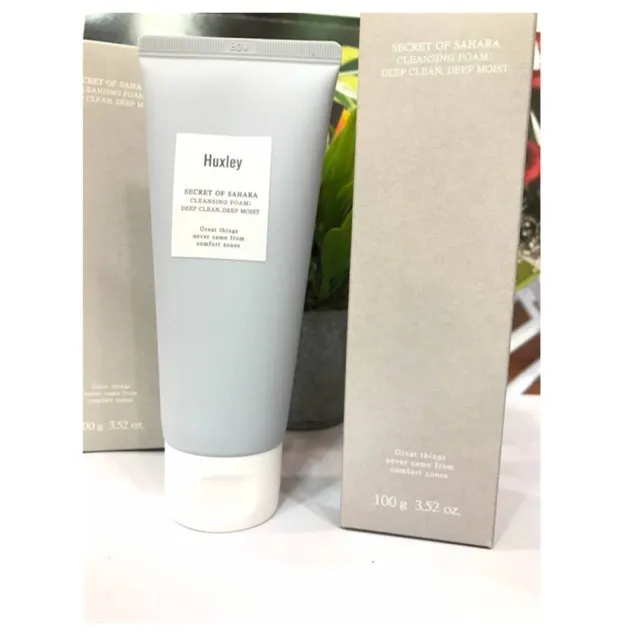 Huxley Cleansing Foam Deep Clean, Deep Moist 100 g. Lazada.co.th