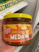 ซอสแม็กซิกันชนิดเผ็ดปานกลางสำหรับจิ้ม ตรา โพโค โลโค 300g Salsa Dip Medium Mexican Sauce Poco Loco Brand เหมาะสำหรับผู้จำกัดไอโอดีน ซอสแม็กซิกัน ซอสซาซ่า