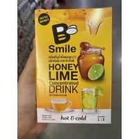 เครื่องดื่ม น้ำผึ้งผสมมะนาว ชนิดเข้มข้น ตรา บี-สไมล์ 198 Ml. Smile Honey Lime Concentrated Drink