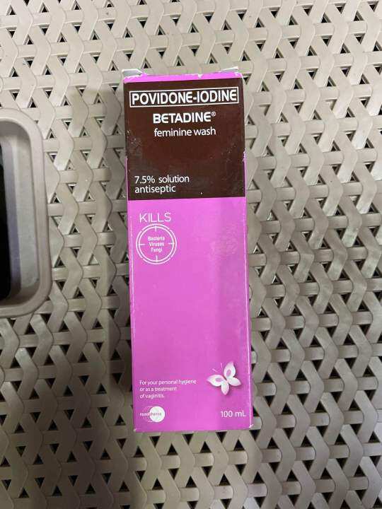 ORIGINAL!!! BETADINE Feminine Wash 100ml Lazada PH