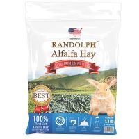 Randolph Alfalfa Hay Super Premium First Cut (500g.) หญ้าอัลฟัลฟ่าเกรดสูงสุดในไทย คัดจากฟาร์ม หญ้าลูกกระต่าย