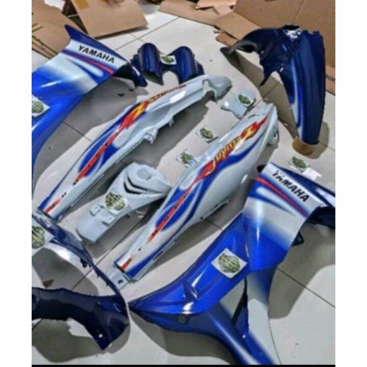 Bodi Set Yamaha Jupiter Z CW Putih Biru Lazada Indonesia