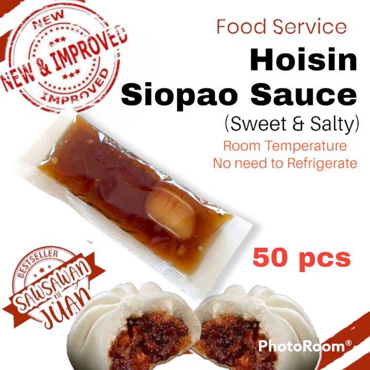 Asado Siopao Sauce for Asado or Bola Bola 10grams 50pcs (Room