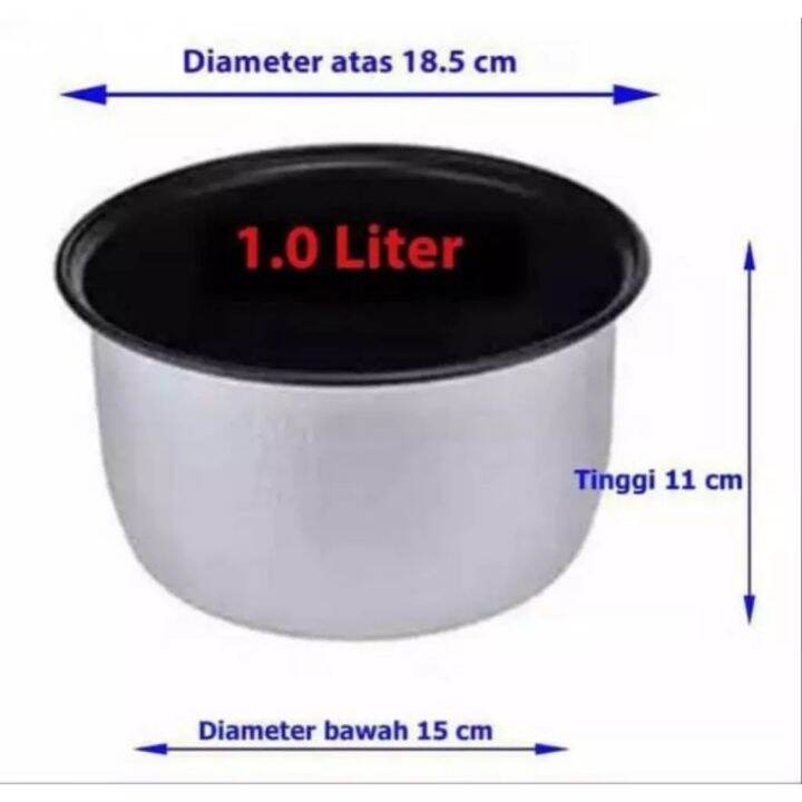 panci Magicom 1 liter magicom/teflon rice cooker mcm 610 cosmos 1 liter ...